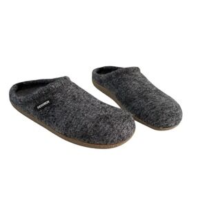 GEISSWEIN Gray Veitsch Wool Mule Outdoor Slippers Size 41